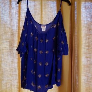 Mossimo Open Shoulder Blouse